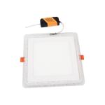 Modern 16 W 24 W Square Bubble Panel Light For Residential
