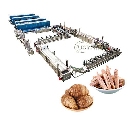 Buy cheap High Productivity Potato Chips Production Line Automatic French Fries Making Machine from wholesalers