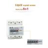 Buy cheap Gomelomg Single phase 4P Din rail kwh energy meter from wholesalers