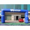 Buy cheap Full digital printing outdoor blue Roma advertising inflatable arch for promotion activities from wholesalers