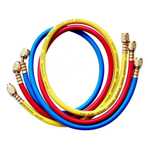 Buy cheap 1/4 SAE Rubber Refrigerant Charging Hose 36" AC ODM Refrigeration Compressor from wholesalers