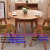 Buy cheap Economical and durable round oak green paint in the living room coffee table from wholesalers