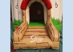 Indoor / Outdoor Kids Mushroom Inflatable Bounce Houses Commercial