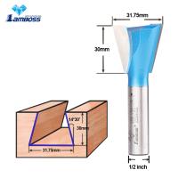 Buy cheap Lamboss Carving Milling Cutter For Wood 1/2" Dovetail Bit Woodworking Router Bit product