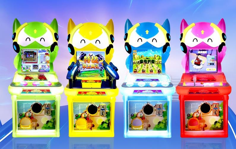 Dreamland indoor game center coin operated video interactive gaming children arcade machines for sale
