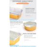 Buy cheap 270mm Diameter 3500ml Golden Series Aluminum Foil Baking Round Shape Pan/Container With Lid For Fast Food Packing from wholesalers