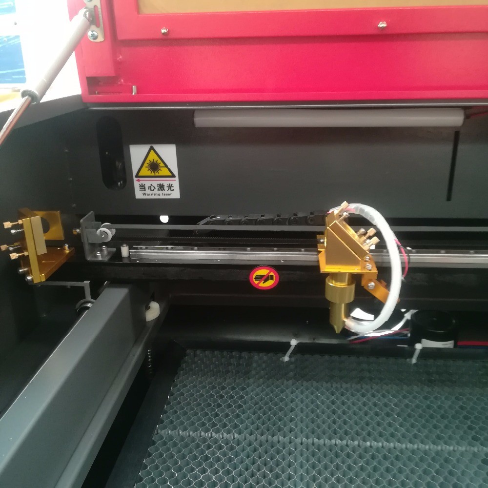 50W 400X400MM 440 laser engraving machine laser cutting machine with auto up and down platform