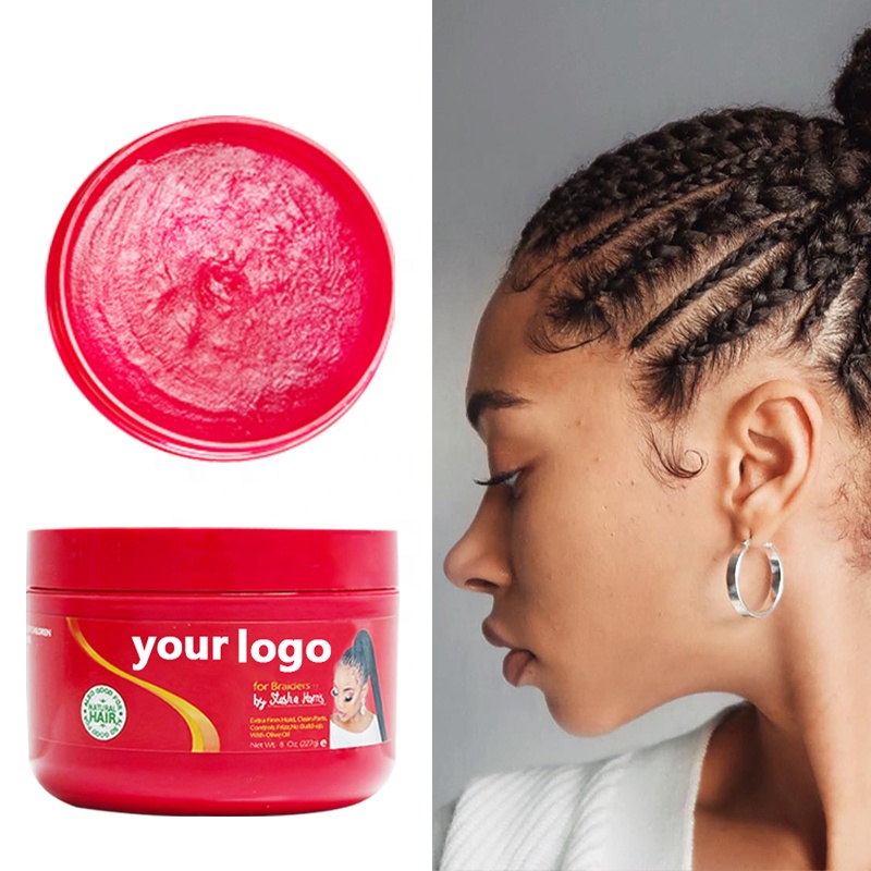 Customize Multi-Color Conditioning Gel For 4C Hair Private Label Salon Size Red Gel