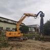 Buy cheap 30Mpa Hydraulic Pile Driver For 8 Meter Sheet Piling Work from wholesalers
