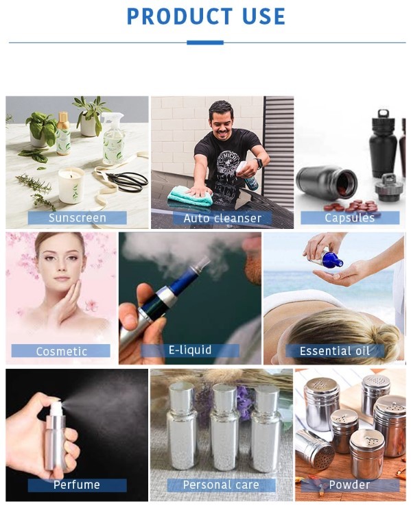 Pump Spray Mist Spray Aluminum Bottles Hand Sanitizer Spray Alcohol Bottles Aluminum Cosmetic Bottles