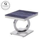 Marble OEM Stainless Steel Side Tables Square 60x60 Mirror Side Tables