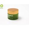 Buy cheap Aluminum Gold Cap Cosmetic Cream Jar 50g Round Shape Colored Glass Made from wholesalers