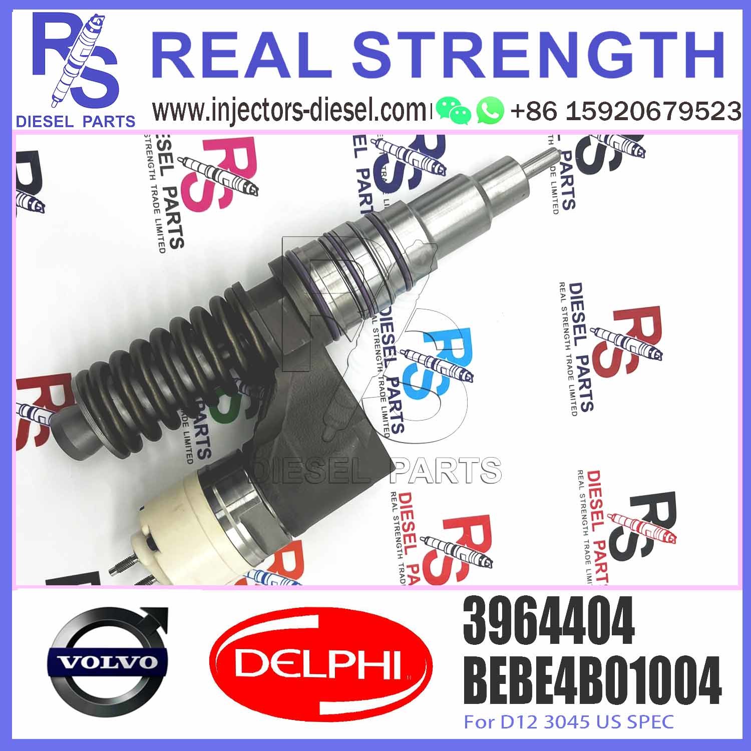 Diesel Fuel Injection Common Rail Injector 3964404 for Truck Common Rail Injectors