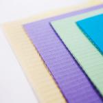 1 Ply Thin Film Disposable Paper Bibs Waterproof Absorbing