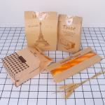 FSC French Caterpillar Bakery Paper Bag 50gsm-140gsm Recyclable Bread Baguette