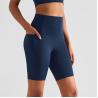 Buy cheap STC Yoga Women'S Shorts Nude Five Pants Peach Hip Tights Ultra High Waist Pockets from wholesalers