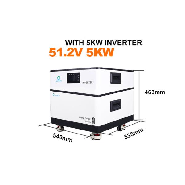 Buy cheap All In One ESS 51.2V Lithium Battery With Inverter 20kwh 30kwh from wholesalers