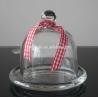 Buy cheap Mini Round Glass Storage Jars With Cover Lid , Glass Kitchen Canisters from wholesalers