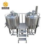 Ale , larger beer Commercial Brewing Equipment 2 Vessels 5HL Industrial Brewing