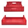 Buy cheap Shopping Plastic Shipping Crates For Bread Bakery Tray Turnover Box 550x480x130mm from wholesalers
