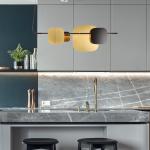 Minimalist Restaurant Lamp Simple Modern Creative Dining Room chandelier(WH-MI