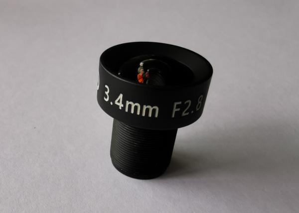 Buy cheap 16Megapixel Low distortion less than 2%, S mount lens , S0341230852, 1/2.3" 3.4mm F2.8 ,lens for Sony IMX298, OV16E10 from wholesalers