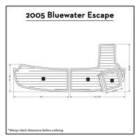 Buy cheap Non Skip EVA Foam Faux Teak Marine Non Skid Pads product