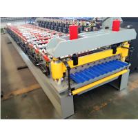 Buy cheap 0.7mm Roofing 8m/Min - 12m/Min Corrugated Iron Sheet Making Machine product
