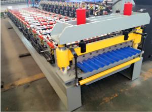Wholesale 0.7mm Roofing 8m/Min - 12m/Min Corrugated Iron Sheet Making Machine from china suppliers