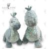 Buy cheap PP Cotton Cartoon Plush Toy Eco Friendly Grey Dinosaur Toy 36 X 47cm from wholesalers