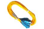 Simplex 2.0mm 1.2m SC UPC Fiber Optic Pigtail Low Insertion Loss
