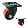 Buy cheap PU 75mm Low Profile Heavy Duty Casters , 500kg High Capacity Polyurethane Wheels from wholesalers