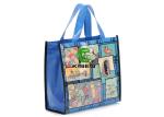Jute Fibre Non Woven Shopping Bag Durable Gravure Printing Customized Logo