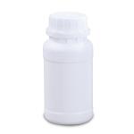 250ml White Biodegradable HDPE Fluorinated Plastic Bottles For Pharmacy Pill