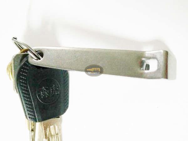 Buy cheap Cool Fancy Innovative Promotional Cheap Stainless Steel Nail Clipper Shape Blank Bottle Opener Keychain With Logo from wholesalers