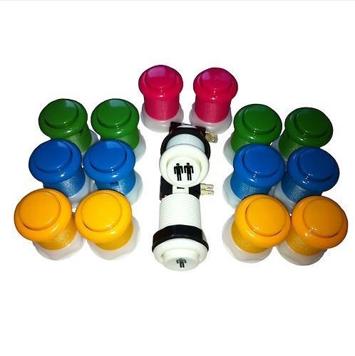 Buy cheap USD5.95---Button kits-arcade button with built-in switch from wholesalers
