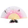 Buy cheap Handmade Bamboo Fan Bamboo Accordion Fans with Double Sided Design from wholesalers