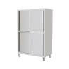 Buy cheap Modular Stainless Steel Kitchen Cabinets , 0.8mm Double Sink Kitchen Cabinet from wholesalers