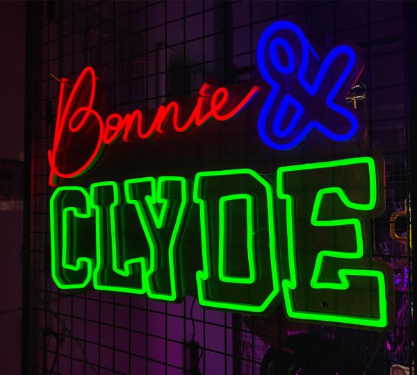 Quality Bonnie&amp;clyde Lover weeding party bedroom house neon sign for sale