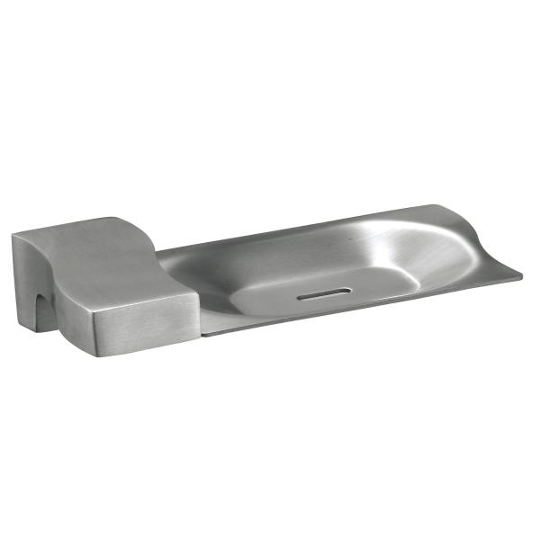 Buy cheap Bathroom Toilet Soap Dish Silver Soap Holder Wall Mount Satin Finish Rustproof from wholesalers