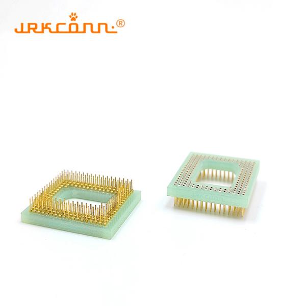 Buy cheap Machined Pin Pga Adapter Sockets Full Gold Plating Insulation FR4 from wholesalers
