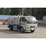 Dongfeng mini hook lift garbage truck, 5ton hydraulic lifter truck for sale