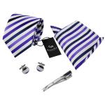100% hand-woven polyester necktie sets