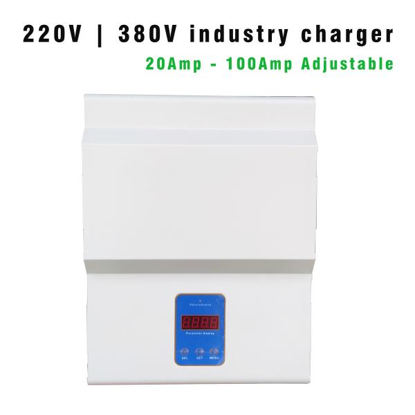 Buy cheap Customizable Industrial Battery 48V 80V 96V 110V Recharger For Electric Forklifts from wholesalers