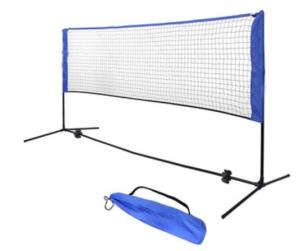 China Black Outdoor Sports Netting / Outdoor Badminton Net PE Nylon Material on sale