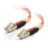 Buy cheap LC -LC Fiber Optic Communication Patch Cord , Yellow Orange Aqua Pink from wholesalers