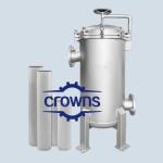 304/316L Stainless Steel Single Multi Cartridge Filter Housing For Wine Oil