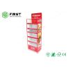 Buy cheap Custom Foldable Color Printing Corrugated Carton Floor Standing Display Units For Food from wholesalers
