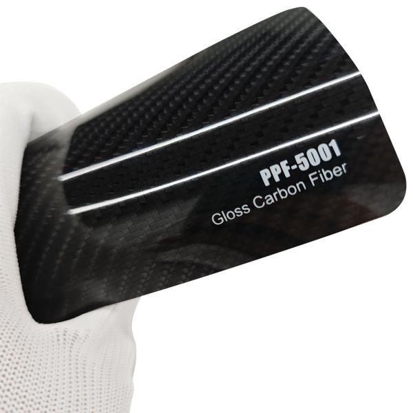 Buy cheap PPF-5001 Gloss Carbon Fiber Paint Protection Film PPF 8mil Paint Protection Wrap from wholesalers
