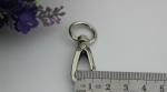 Bag accessories promotional item stock hanging gunmetal color 13 mm snap hook